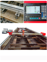 Machine de découpe plasma et flamme mobile portable CNC P80 NC pour tôles, 110V 220V Plasma 380V