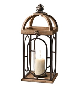 High Quality Beautiful Luxury Wooden and Metal <b>Lantern</b> Best Selling Christmas Used Top Selling - Product Image 1