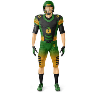 Custom Logo Design Digital Print American Football Jersey Uniform Plus Size Breathable <b>Compression</b> Sports Trendy Jersey Set - Product Image 2
