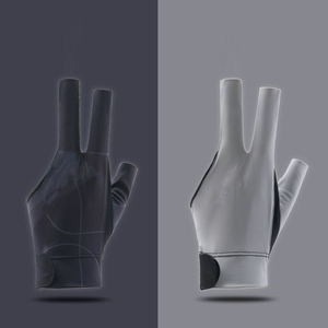 Manufacturers Wholesale Anti-wear 3 Finger Billiards <b>Gloves</b> <b>Pool</b> Cue <b>Gloves</b> Snooker Cue <b>Gloves</b> Left-handed and Right-handed - Product Image 2