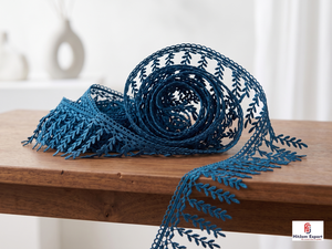 Fabricante de Telas de Encaje con Flecos para Pestañas al por Mayor, Proveedor de Material de Encaje Africano para Vestidos de Novia, Europa, Israel - Product Image 2