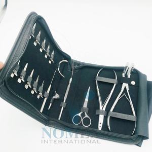 Kit de herramientas de extensión de cabello con acabado plateado Pro I Tip Tools A + herramientas profesionales de acero inoxidable de calidad para el cabello para peinar - Product Image 6