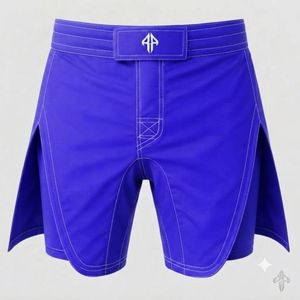 Nuevos Shorts de MMA RIVIAN ATLANTIC de Primera Calidad, con Estampado por Sublimación, Material de Spandex/Poliéster, Cortos, para Hombre - Product Image 2