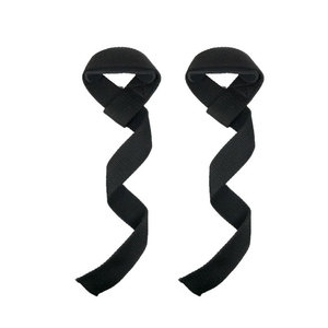 Neoprene Made Deadlift Straps Custom Logo <b>Adjustable</b> For Gym Workout Use Lightweight Deadlift Straps - Product Image 1