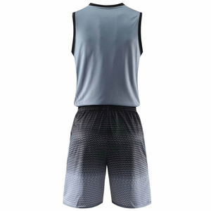 Tenue de basketball légère pour homme, vêtements de sport de haute qualité, faible MOQ, logo personnalisé, uniforme de basketball respirant - Product Image 2