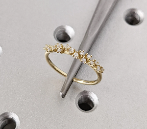 Anillo Unisex Chapado en Oro con Diamante Cultivado en Laboratorio, Corte Brillante, Alta Pureza, Certificado IGI, Diseño Minimalista, Elegante, para Uso Diario, Compromiso - Product Image 2