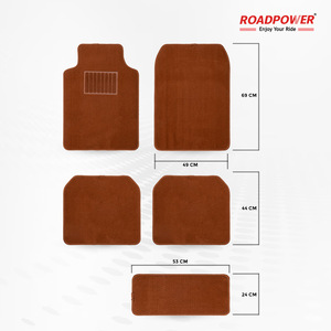 Alfombrillas de Coche ROADPOWER (RP-MAT-033) Premium de 5 Piezas, Duraderas, Diseño de Fácil Colocación, Tela Resistente de Alta Calidad con Bordes Reforzados - Product Image 5