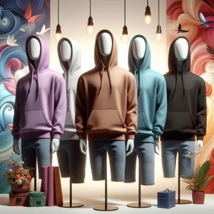 OEM Premium Quality Men's Animal Print Fleece <b>Lined</b> <b>Hoodies</b> & Sweatshirts-100% Bamboo Fiber Made in Bangladesh - Product Image 1
