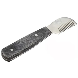 Professional Dog & <b>Cat</b> Grooming Stripping Knife Stainless Steel Stripper Trimmer Tool with Coarse Teeth For Veterinary Tools - Product Image 4