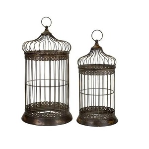 Grande Maison pour Oiseaux en Métal, Décoration de Jardin, Niche pour Oiseaux, Cage et Abri pour Animaux de Compagnie - Product Image 4