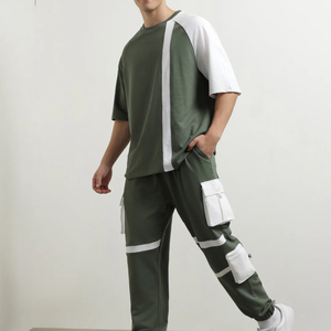 New Arrivals Summer <b>Short</b> <b>Set</b> Casual Customised <b>Men</b> Summer 2 Piece <b>T</b> <b>Shirt</b> <b>Shorts</b> <b>Set</b> Cotton Made Quick Dry <b>Short</b> <b>Set</b> 2026 - Product Image 3
