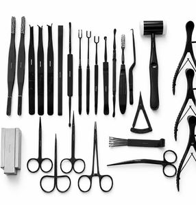 Nuevo Set de Instrumentos Manuales para Rinoplastia Esterilizados a Alta Temperatura, de Acero Inoxidable, para Cirugía Nasal y Plástica ORL - Product Image 1