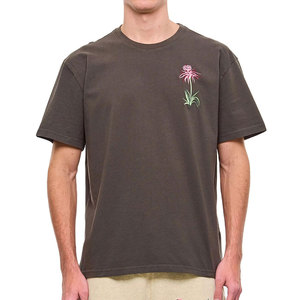 T-shirts personnalisés en gros avec logo imprimé ou brodé, 100 % coton, col rond, coupe ample, service OEM personnalisé, couleur unie, broderie sur t-shirt - Product Image 1