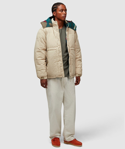 Veste matelassée pour homme, élégante, personnalisée, avec capuche, boutons et fermeture éclair, ultra chaude pour l'hiver - Product Image 6