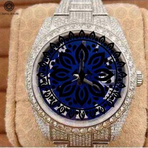 Montre de luxe Charm Jewells en acier inoxydable, cadran rond de 38 mm, cristal saphir, mouvement à quartz analogique, design tendance pour femmes - Product Image 1