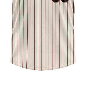 Jersey de Béisbol de Dos Botones con Precio Económico y Servicio OEM, Último Diseño, Transpirable, de Secado Rápido, Color Sólido - Product Image 5
