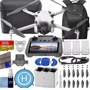 ขายส่ง DJI Mini 4 & 5 Pro Fly More Combo ของแท้ใหม่เอี่ยม พร้อมรีโมทคอนโทรล RC 2 Plus พร้อมจัดส่ง - Product Image 1