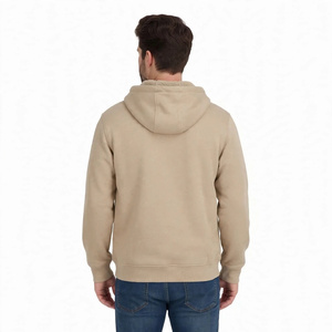 Men Sherpa <b>Lined</b> Full Zip Hoodie Custom <b>Fleece</b> Hooded <b>Sweatshirt</b> Winter Heavyweight Warm Outerwear Plain Casual Jacket Outerwear - Product Image 2