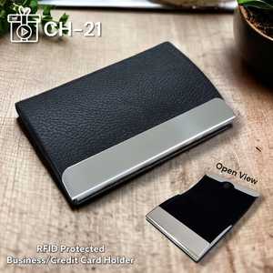 Tarjetero Delgado Vintage para Pasaporte, de Cuero Genuino, con Cierre Magnético de Acero Inoxidable, Billetera para Hombre y Mujer - Product Image 2