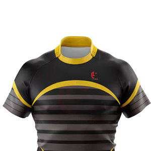 Maillot de rugby professionnel pour les sports d'équipe, matériau léger, coupe confortable, idéal pour l'entraînement - Product Image 2