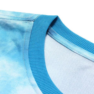 Men's Tie-Dye Crew Neck Pullover Long Sleeve Slim Fit Sweatshirt Casual Summer Wear High Quality Custom Design Sweatshirts - Product Image 6
