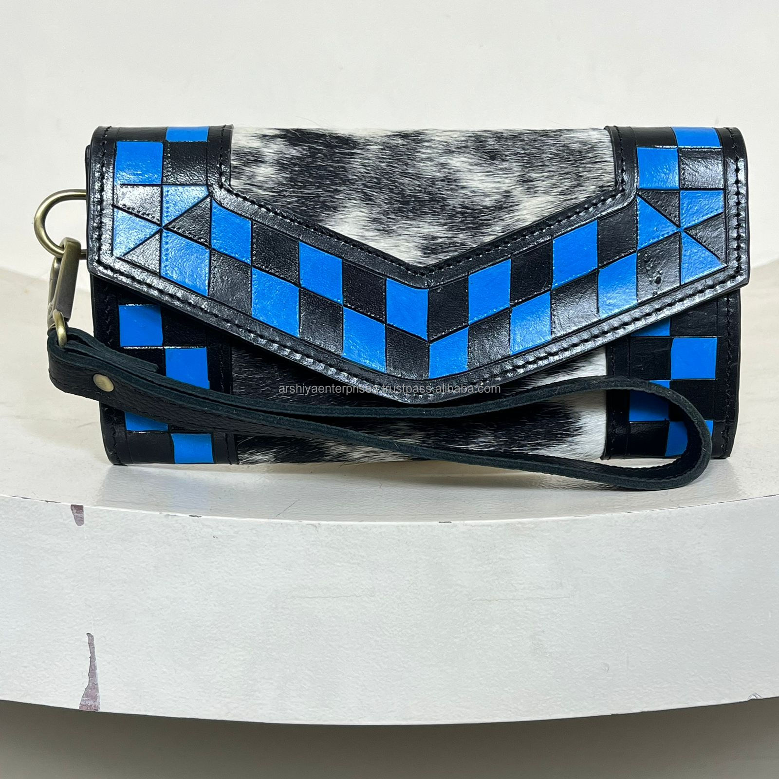 Black & Blue Checkered