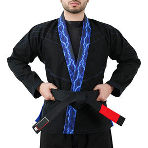 Productos de Primera Categoría, Ropa de Artes Marciales de Algodón/Poliéster, Trajes de Karate de Color, Uniformes de Entrenamiento - Product Image 4