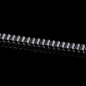 IGI Certified VVS Diamond Hip Hop Style Tennis Chain Link Bracelet 925 Sterling Silver Custom Fine Jewelry for <b>Men</b> Party - Product Image 6