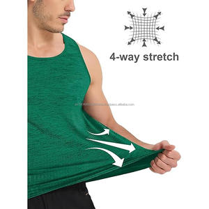 Camisetas de Tirantes Deportivas para Hombre, Nuevo Estilo, Camiseta de Tirantes Personalizada para Hombre, Talla Grande, Transpirable y Cómoda para Gimnasio - Product Image 2