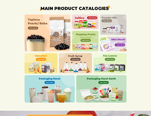 Bolas de tapioca masticables TeaZone (Boba) - Bolas semitransparentes de raíz de yuca derivadas de almidón para bebidas y postres (bolsa de 6 lb * 6 bolsas) - Product Image 6