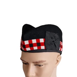 Sombrero Glengarry de Tartán Irlandés con Diseño Escocés de Lana, Personalizable en Talla y Color - Venta al por Mayor - Product Image 2