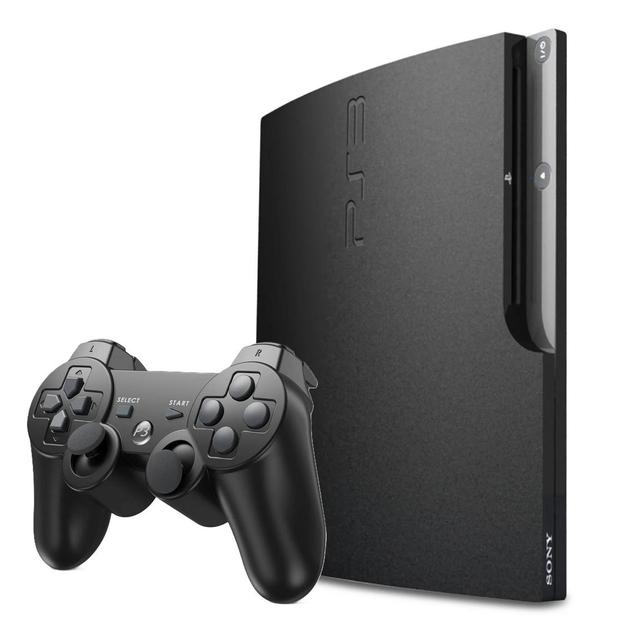 95% New P S 3 Slim Home TV Game Console PS3s PS3S PS 3 S 2000 2500 3000 Series Retro Gaming System with Controllers