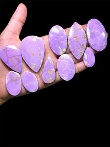 Fosfosiderita natural, cabujón de piedra preciosa suelta, gemas de tamaño libre para la fabricación de joyas, piedra a precio de mayorista. - Product Image 3