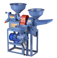 Machine à décortiquer le riz, usage commercial et domestique, 26 broyeurs multifonctionnels, garantie 1 an, 100 kg, Chine, légère