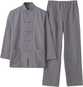 ชุดศิลปะการต่อสู้แบบกำหนดเองรุ่นใหม่ปี 2026 - ชุดกังฟูแบบจีนโบราณ ผ้าฝ้าย 100% ระบายอากาศได้ดีและทนทาน - Product Image 5