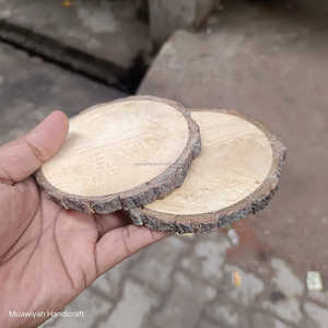 MANGO WOOD Unique Design Wooden <b>coaster</b> Good Quality ROUND Shape Solid Wooden <b>coaster</b> From Best Exporter in India - Product Image 1