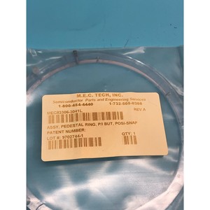 M.E.C. Tech MEC83306-3041L ASSY, PEDESTAL RING,P/I - Équipements et pièces semi-conducteurs d'occasion fiables à l'échelle mondiale - Product Image 1
