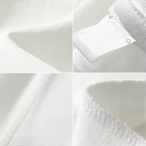 Custom Logo Men's Cotton <b>T</b>-<b>Shirt</b> Short Sleeve O-Neck Casual Solid Color Breathable Regular Fit Jersey Knitted Front Print - Product Image 6