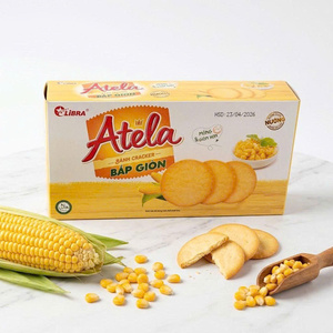 Galletas Crujientes de Maíz Libra 150g, Snack Saludable y Crujiente, Fabricante ODM de Vietnam - Product Image 1