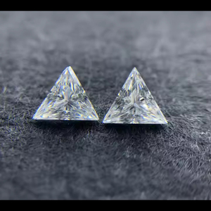 Diamant SHRAMAN VS-Si cultivé en laboratoire, couleur DF, taille triangle, taille étagée certifiée, diamant en vrac de haute qualité pour la fabrication de bijoux, vente en gros - Product Image 4