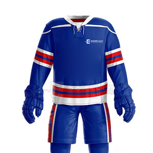 Uniforme de hockey sobre hielo de tacto suave al mejor precio de fábrica, uniforme de hockey sobre hielo al por mayor para hombre - Product Image 5