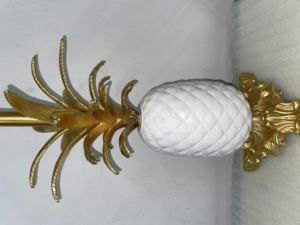 Vase moderne en métal de rangement ananas or aluminium laiton cuivre pour la décoration de la maison sur le sol ou sur la table aluminium laiton cuivre - Product Image 5