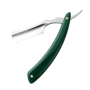 Stainless Steel Disposable Shaving <b>Razor</b> with Plastic Handle <b>Single</b> <b>Blade</b> for Male Barber Shop Beard Grooming - Product Image 6