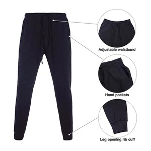 2021 New Design Men's Jogger Sport Casual 2-Piece Tracksuit Hoodie Coat and Sweatpants <b>Set</b> - Product Image 4
