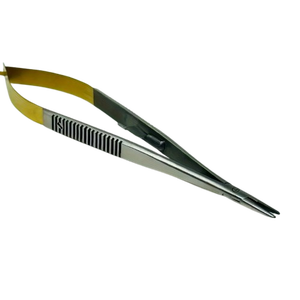 ที่จับเข็มเย็บผ้าแบบแม่นยำสูง รุ่น Castroviejo Micro Precise ขนาด 5.51 นิ้ว ปลายโค้ง ทำจากสแตนเลสสตีล อุปกรณ์ผ่าตัดแบบใช้มือ - Product Image 5
