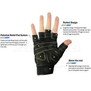 Vente flash : Gants de musculation fabriqués au Pakistan, respirants, faible MOQ, en stock - Product Image 3