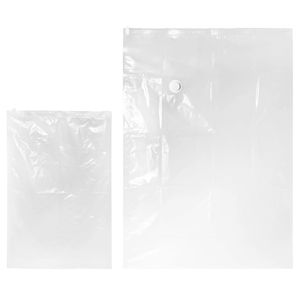 Paquete de 15 Bolsas de Almacenamiento al Vacío, Ahorro de Espacio, Sellado Hermético con Cierre, Compresión, Jumbo, Grande, Mediano, Pequeño, en Rollo - Product Image 1