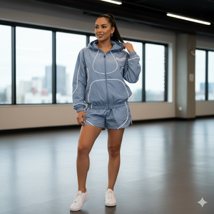 Ensemble de survêtement léger et résistant à la transpiration pour homme avec logo personnalisé Rexfit Sports, vente en gros - Product Image 4