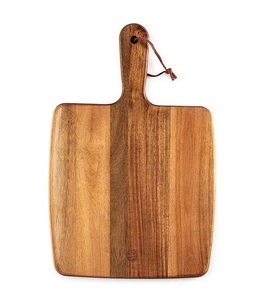 Nouvelle arrivée : Planche à découper élégante en bois d'acacia pour fruits, légumes et aliments, taille, forme et couleur personnalisables - Product Image 1