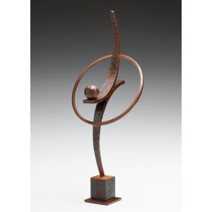 Escultura Creativa de Alambre Metálico, Figura Abstracta Moderna para Mesa, Decoración de Lujo para Hogar y Oficina, Centro de Mesa de Arte en Hierro, Proveedor Mayorista - Product Image 1